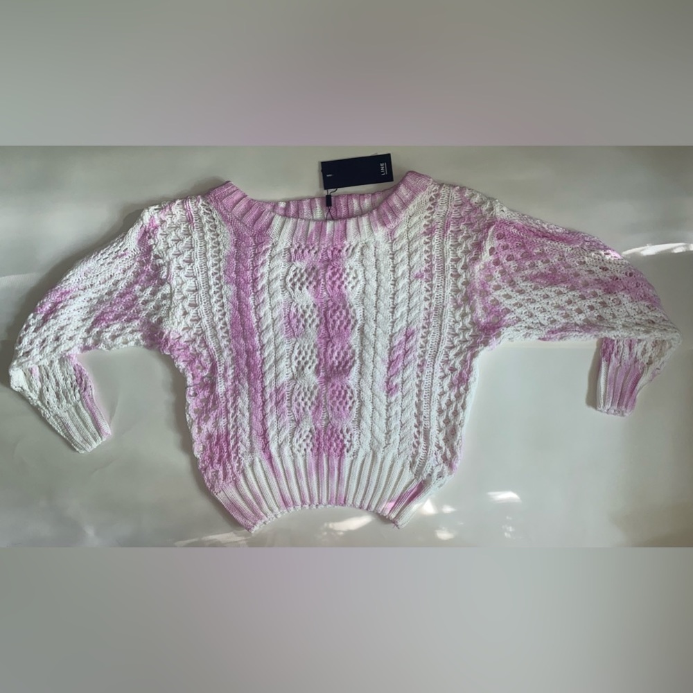 Line the Label Cable Knit Sweater